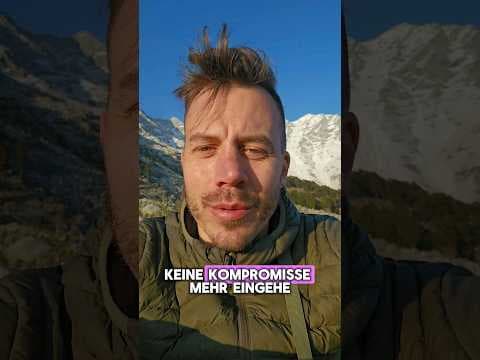 Geh keine Kompromisse ein..! 🤔  #Mut #achtsamkeit #bewusstsein #liebe #vertrauen